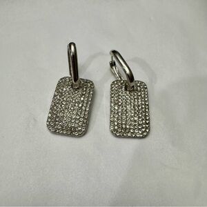 Elegant Silver Dangle Earrings NWOT